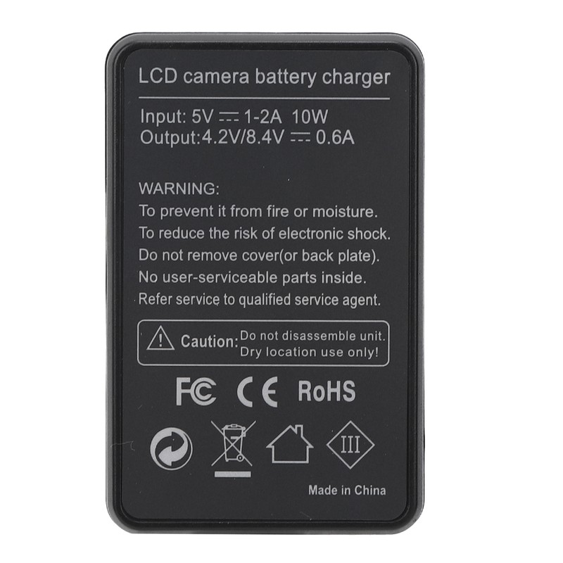 SEIVI EN EL15 Camera Battery Charger LCD Charging Display for
