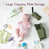 Momcozy Universal Baby Stroller Organizer, 2 Insulated Cup Holder, Detachable