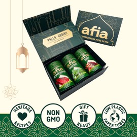 Afia Mediterranean Pantry Spices Gift Set | Aleppo Pepper, Dried Mint & Sumac Spice Set | Mediterranean Seasoning Set for Steak Seasoning, Chicken Seasoning, Vegetable Seasoning, BBQ Rub (Pack of 3)