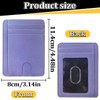 AfitLulu RFID Blocking Card Holder Wallet, Slim Minimal Credit Card