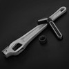 DURATECH 14-inch Heavy Duty Aluminum Offset Pipe Wrench, 2" Jaw