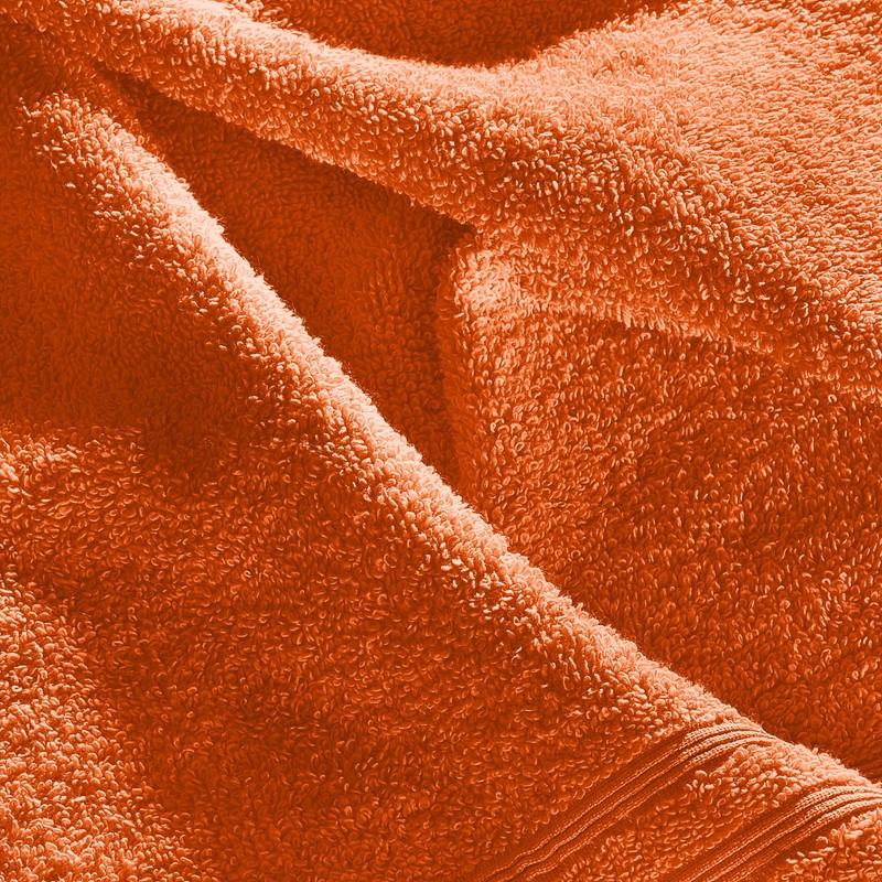 Erwin Müller Heidelberg Hand Towel, 100% Cotton, Orange, 50 x