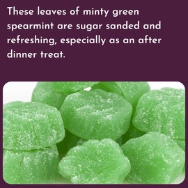 WinCrest Bulk Jelly Spearmint Leaves - 5 Lb Case