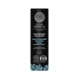 Natura Siberica Northern Collection Black Cleansing Face Mask for Skin Glow for Dry or Sensitive Skin, 80ml
