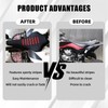 Wacece ATV Seat Cover Non-Slip Soft Waterproof for YFZ450R 2009-2024