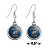 Bucknell Bison Novelty Dangling Drop Charm Earrings