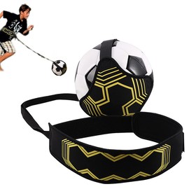 Soccer Training Belt,Kiwinvou Solo Soccer Volleyball Rugby Training Equipment,Adjustable Soccer Trainer Kicking Belt for Kids Adults Beginner