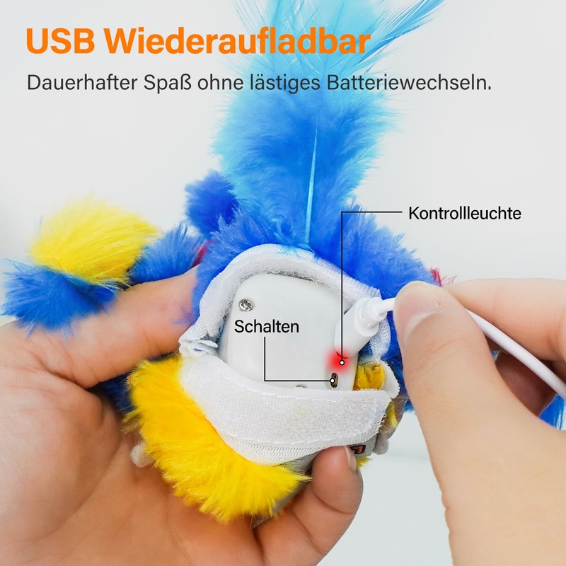 Lepawit Cat Toy, Interactive Cat Toy, Electric for Indoor Cat