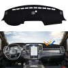 Unbranded Black Dashboard Mat Dash Sun Cover Pad For 2019-2024