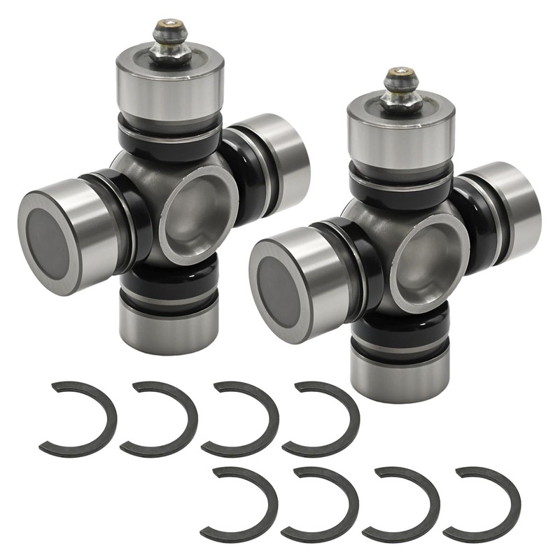 Vkinman Front Drive Shaft U-Joint Set, Rugged Universal Joint Set,