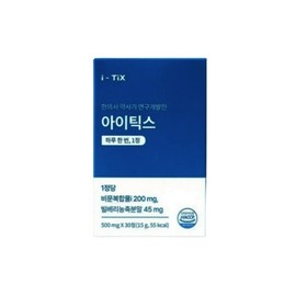 iTix eye health solution 500mg x 30 tablets (1 unit) / 아이틱스 눈 건강 솔루션 500mg x 30정 1개