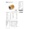 Millard ML9814 Car Oil Filter 69 x 66 x 25