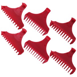 Red Replacement for T Wide Trimmer Guides, for the T W-ide blade (#2215), Fits for W*ahl Professional 5 Star Detailer -2 Pack US Stock