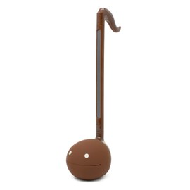 Otamatone Japanese Electronic Musical Instrument Portable Music Synthesizer from Japan by Maywa Denki Studio Award Winning, Educational Fun Gift for Children, Teens & Adults - Chocolate