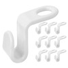Bakecat Clothes Hanger Connector Hooks, 20 Pcs Coat Hanger Hooks