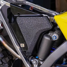 Pryme Black Air Box Guards 2004-2006 Suzuki RMZ250 Airbox Grip Tape Decal RMZ 250