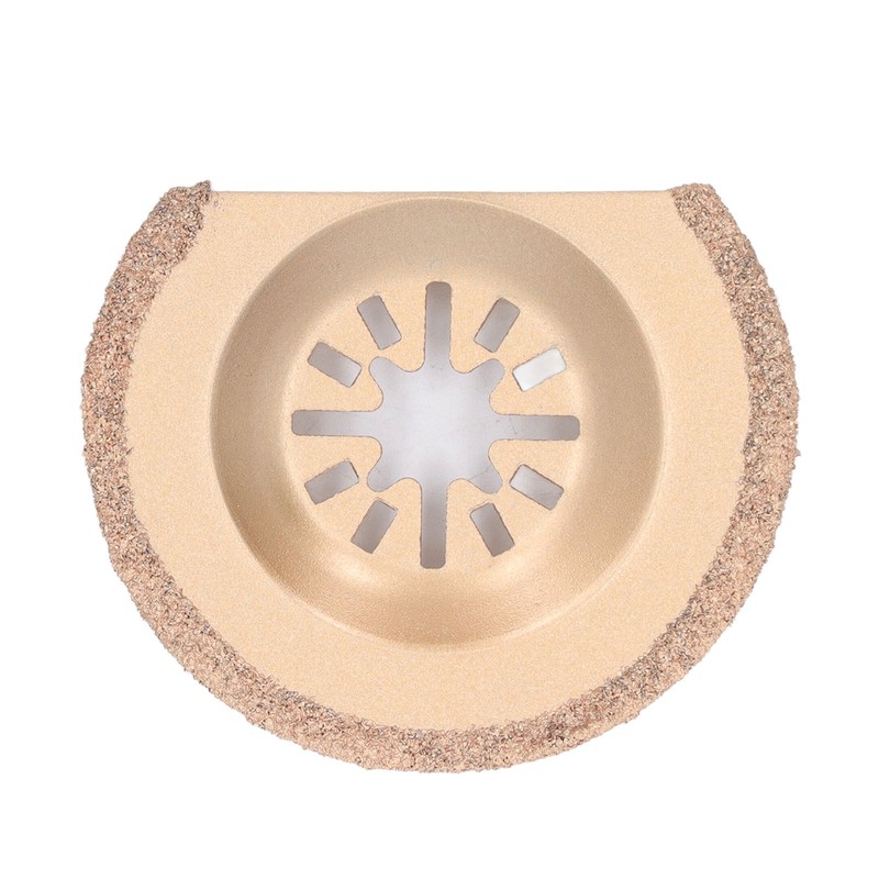 5Pcs Oscillating Saw Blade Semicircle 64mm Multitool Blade Carbide for