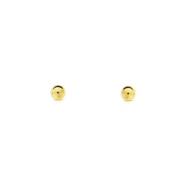 Monde Petit T1678P -18 K Yellow Gold Baby Earrings