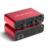 2i2 USB Audio Interface – 24Bit/192kHz Studio Recording, 48V Phantom