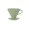Hario V60 Ceramic Coffee Dripper Smokey Green - Size 02