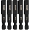 Railer 5/16 Hex Drive Bit - Impact Grade S2 Steel