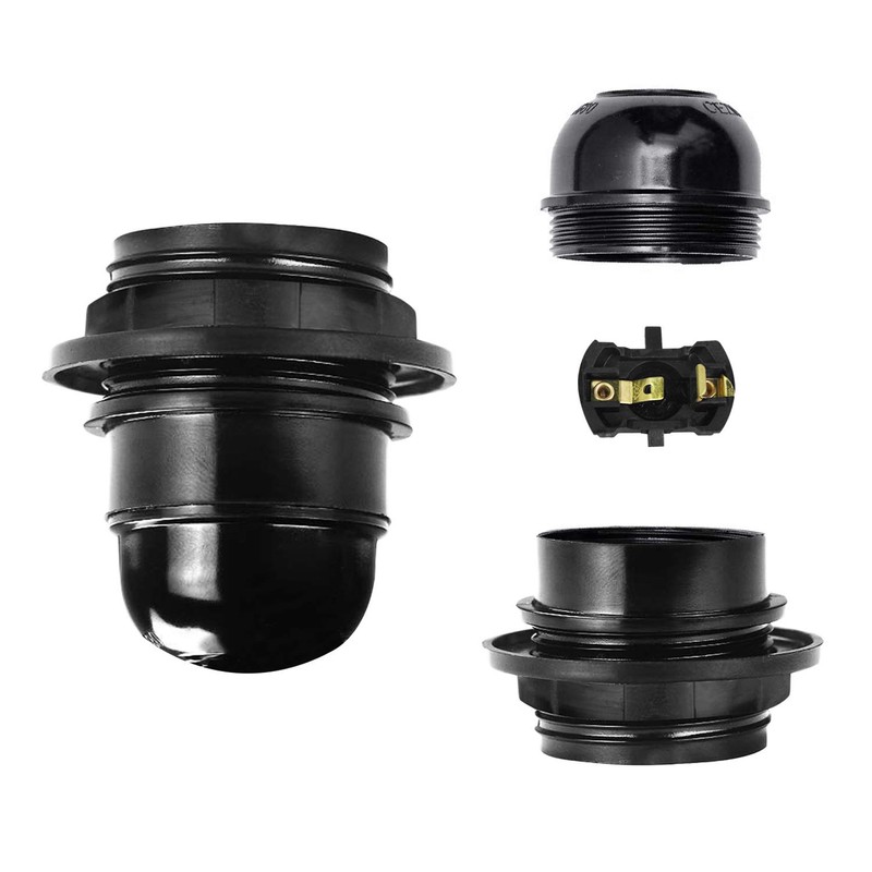 TANCUDER 4 x E27 socket lights, 250 V, 4 A,