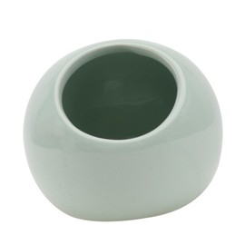 Levemolo 1Pc Summer Cooling Pet Nest Washable Hamster Bed Comfortable Habitat for Pets Space Capsule Green Design for Relaxation and Play