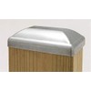 3 1/2" x 5 1/2" Heavy Duty Galvanized Post Cap
