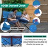 Joyfair Double Camping Beach Chair, Folding Camp Loveseat for Adults