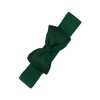 Banned Retro Rockabilly Elastic Wide Strap - Dark Green (Small),