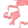 Plastic Cookie Cutters Sea Animal Pattern 3D Cartoon Baking Pressable