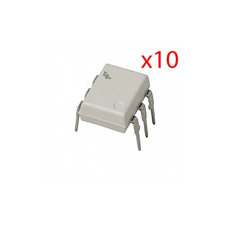 Movilideas Optocouplers MOC3021 / MOC3012 Pack of 10