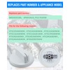 𝟐𝟎𝟐𝟒 𝐔𝐩𝐠𝐫𝐚𝐝𝐞 Dryer Knob Dryer Main Knob, Compatible with GE