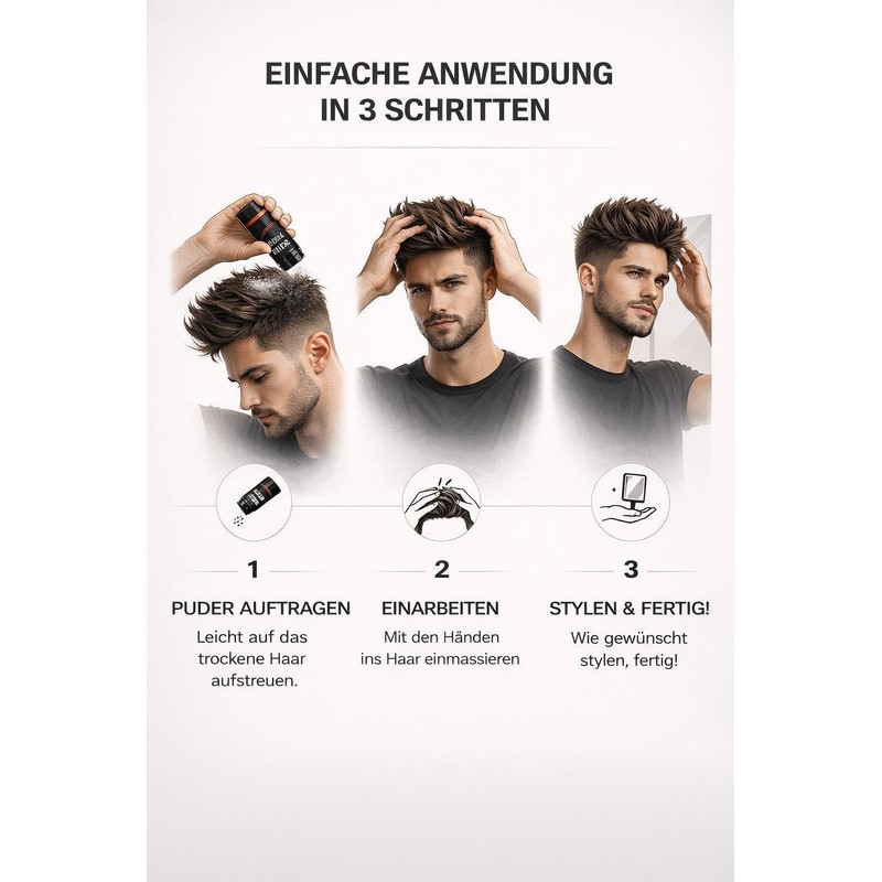 Barber Brothers Hair Powder Men - Hair Powder Men |
