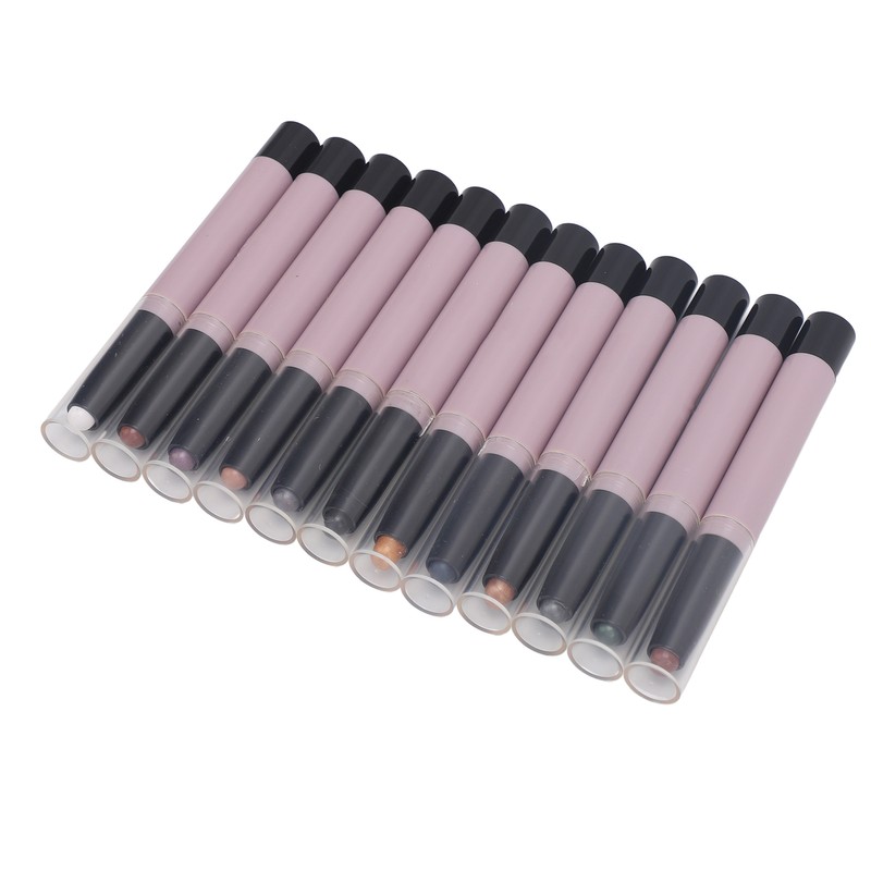 12pcs Eye Shadow Stick Waterproof Eyeshadow Stick Matte Eye Shadow