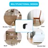 sourcing map 6 pcs. 90 Degree Shelf Bracket Angle Bracket
