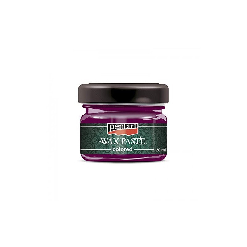 Pentart Wax paste 20 ml magenta, one