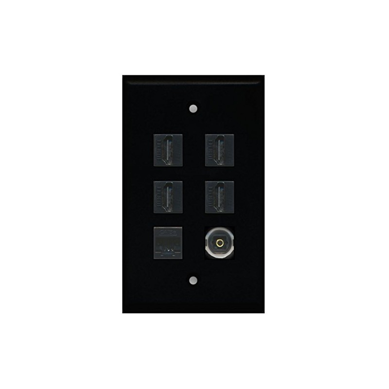 RiteAV - 4 HDMI and 1 - Ethernet Cat5e and