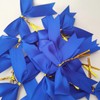 MIKEMENG 50pcs 3-1/2" Double Face Satin Ribbon Bows with Twist