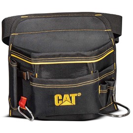 CAT Heavy Duty Black Polyester Belt Loop Hook Tool Bag - Not specified
