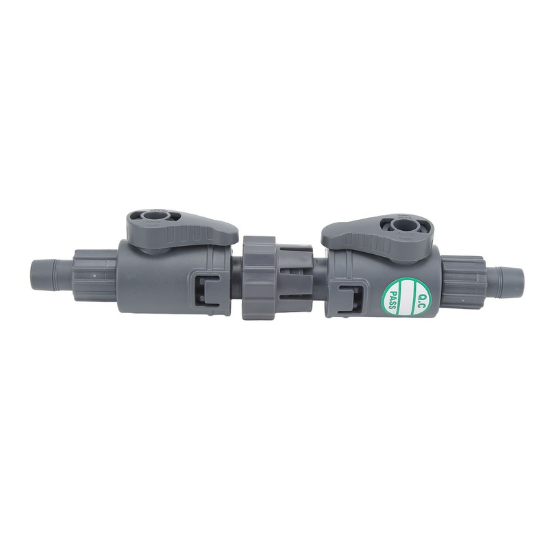 Aquarium Water Control Connector Double Valve Leakage Proof Quick Release
