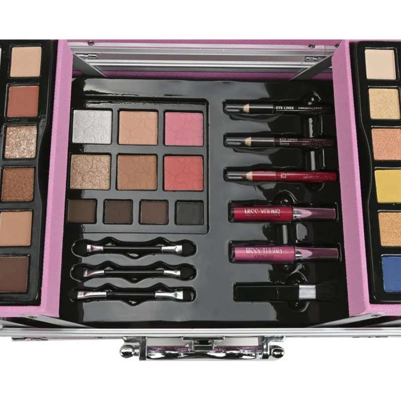 Maquillaje Kit Sombras Ojos Paleta Profesional Alta Calidad Rosa