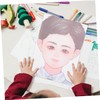 KICHOUSE Reusable Face Painting Practice Board for Boys and Girls