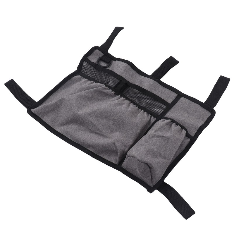Multi Pocket Oxford Cloth Walker Storage Bag Wheelchair Side Hanging