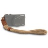 MegaGear Small Cotton Camera Hand Wrist Strap - Brown