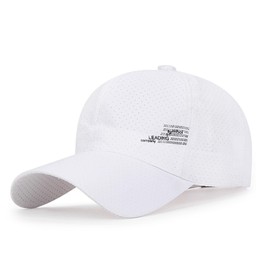 G-tiamo Women's Sports, Walking, Running, Training Cap, Breathable, Lightweight, Quick Drying, UV Protection, UV Protection, white