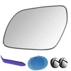EAP Driver Side Mirror Glass Compatible with Hyundai Venue 2020-2024,