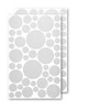 Luxshield Reflector Sticker Set - Bubbles - for bicycle scooter
