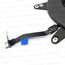 New A1932 A2179 A2337 CPU Cooling Fan 610-00396-A 923-03989 Replacement for MacBook Air 13" Retina (Late 2018 - Mid 2019) A1932, (Early 2020) A2179 and (Late 2020) A2337 Fan