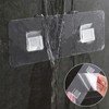 6 Pack Shower Caddy Adhesive Hooks Replacement Adhesive Hooks Sticker